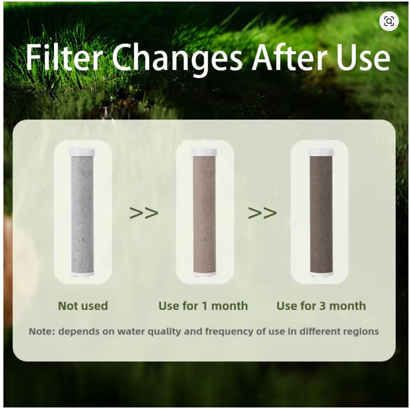 Filtre a charbon actif ACF